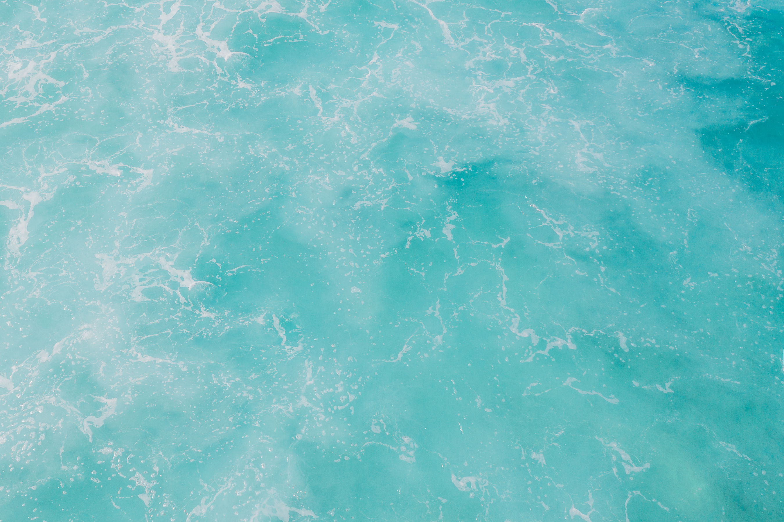  A Close-Up Shot of Turquoise Water